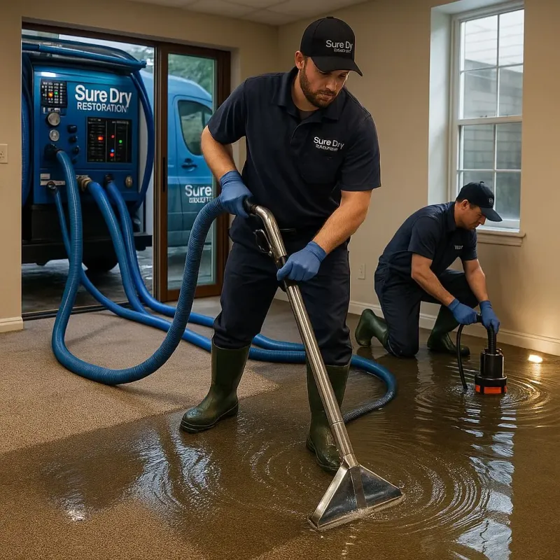 Water Extraction and Removal process in Spanish Fort, AL